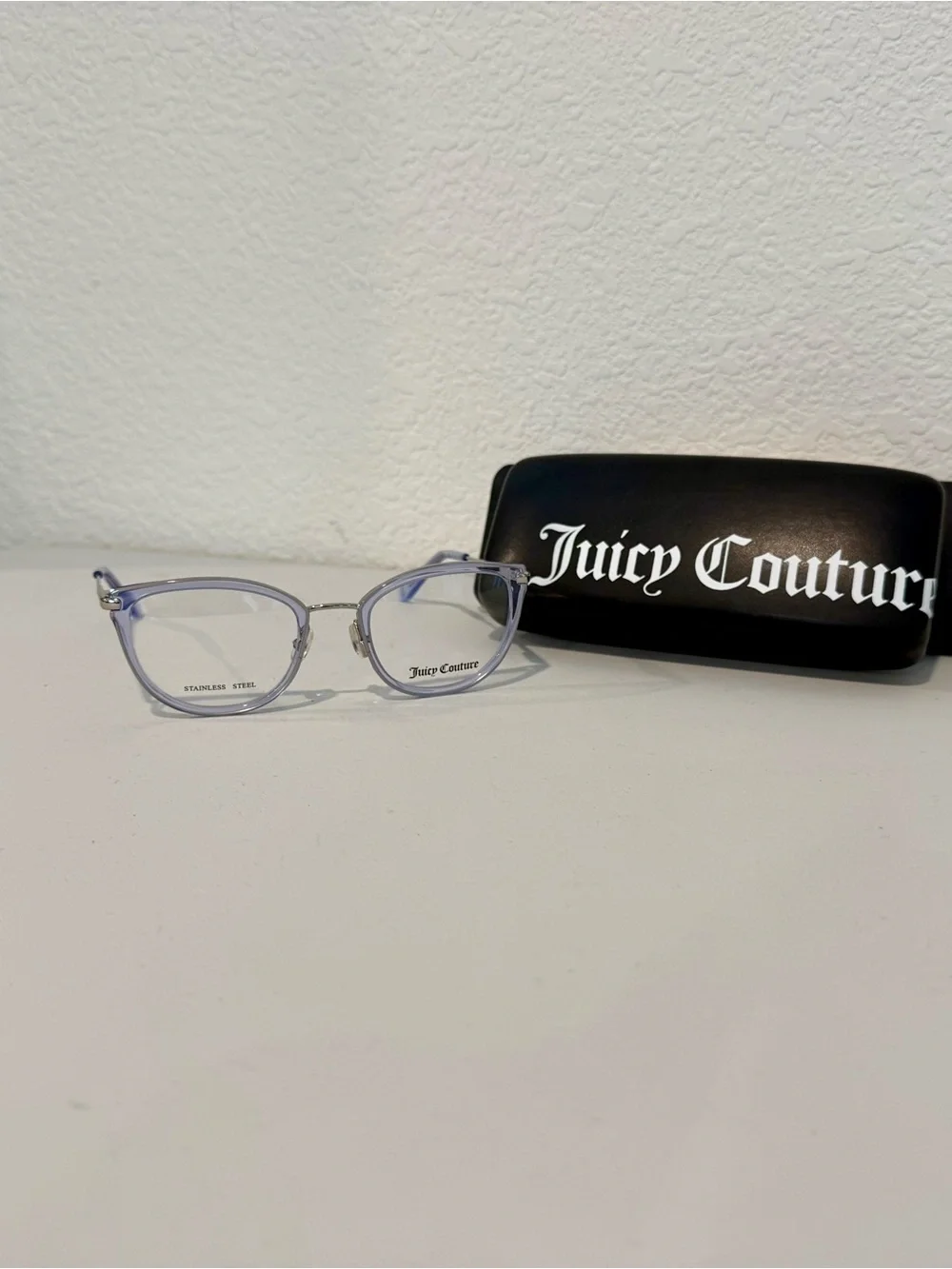 Juicy Couture Clear Lavender Frame Women's Glasses
